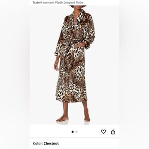 Natori Leopard Print Robe
